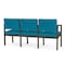Lesro Lenox 3 Seat Tandem Seating W/ No Center Arms, 64.5 in W 24.5 in L 32 in H LS3101 - alternate 3